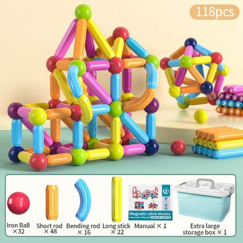 Krency™ - Educational Magnet Building Blocks